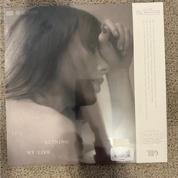 Taylor Swift Vinyl Record - TTPD (manuscript) SEALED - Picture 2 of 2